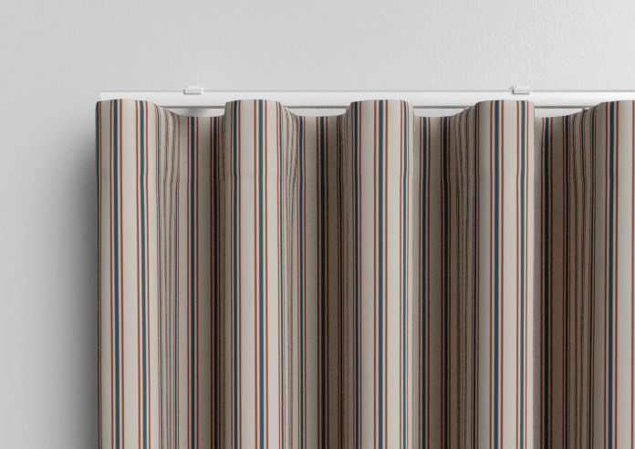 The British Stripe Co. Mary, Teignbridge No.2 - Made to Measure Curtains - Image 13